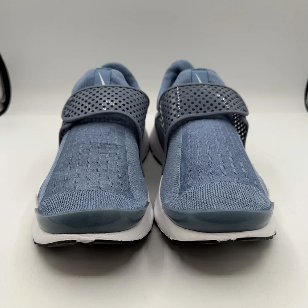 Nike Sock Dart KJCRD Running Shoes Mens Sz 8 Work Blue/White Sneakers 819686-403